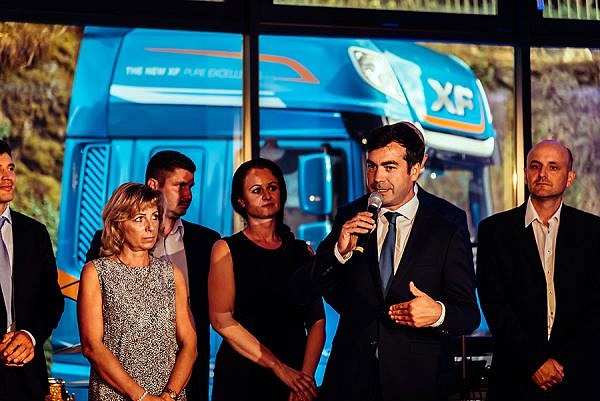 Uvedenie nových vozidiel DAF CF a XF na slovenský trh - koncert, elcop - eventovy fotograf