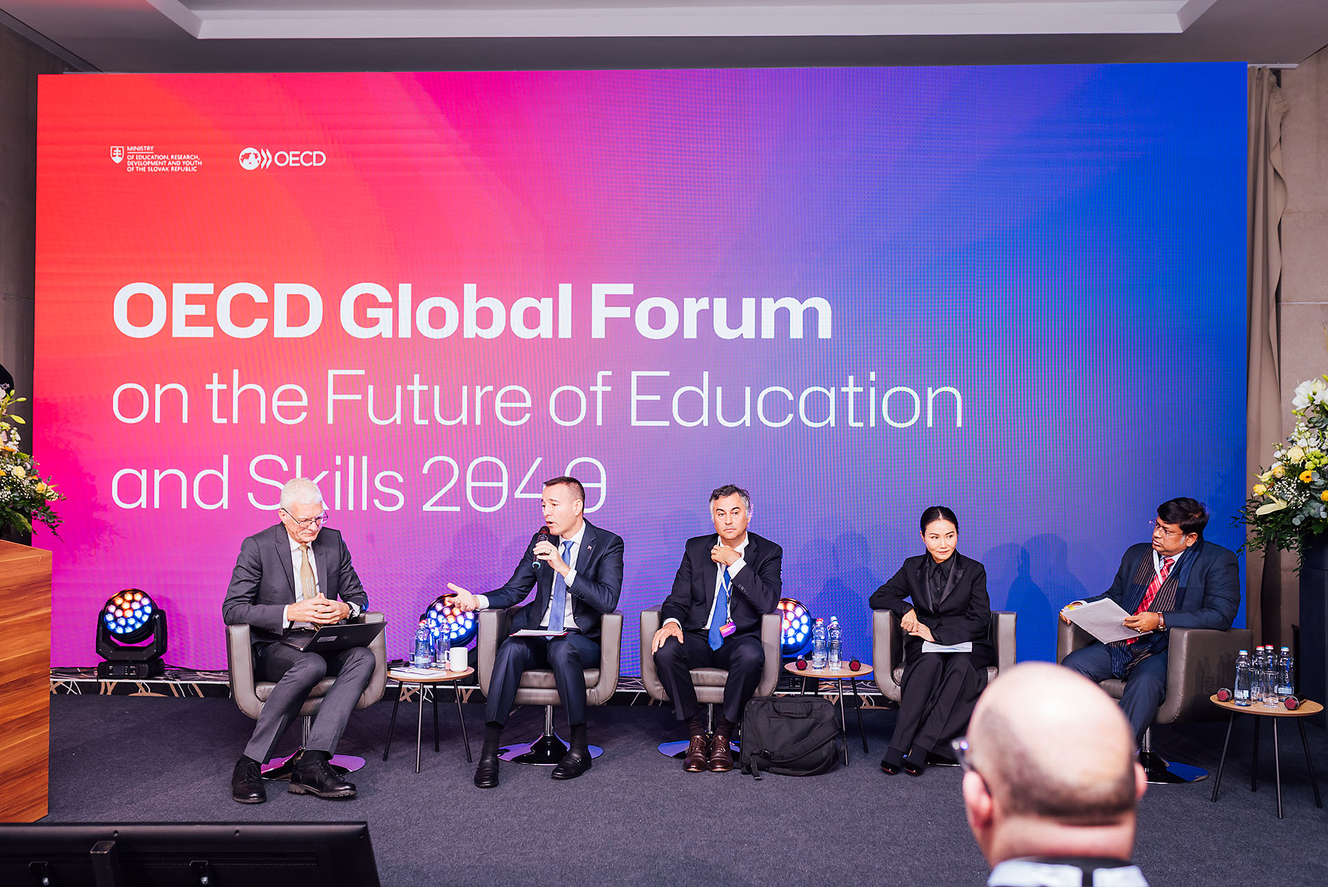 Panelov&aacute; diskusia na OECD Global Forum on the Future of Education and Skills 2040 v Bratislave